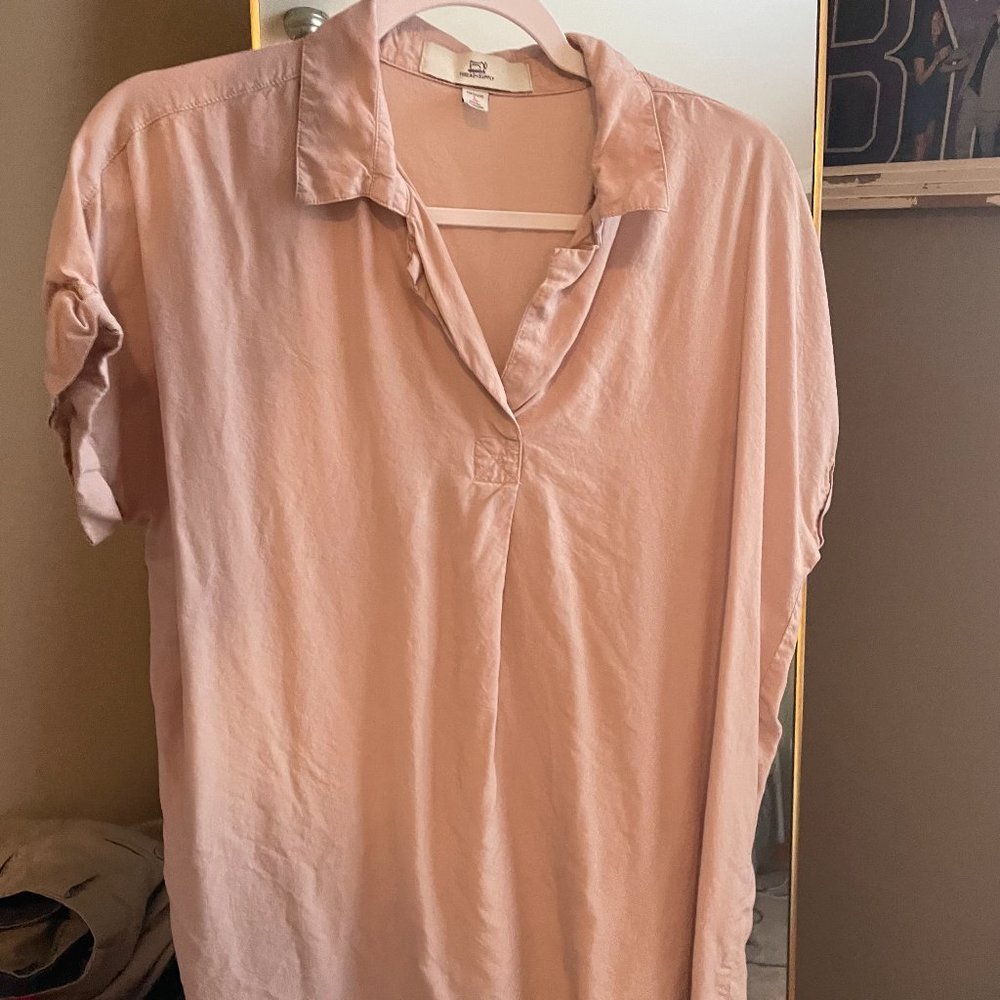 Light Pink Collared Dress